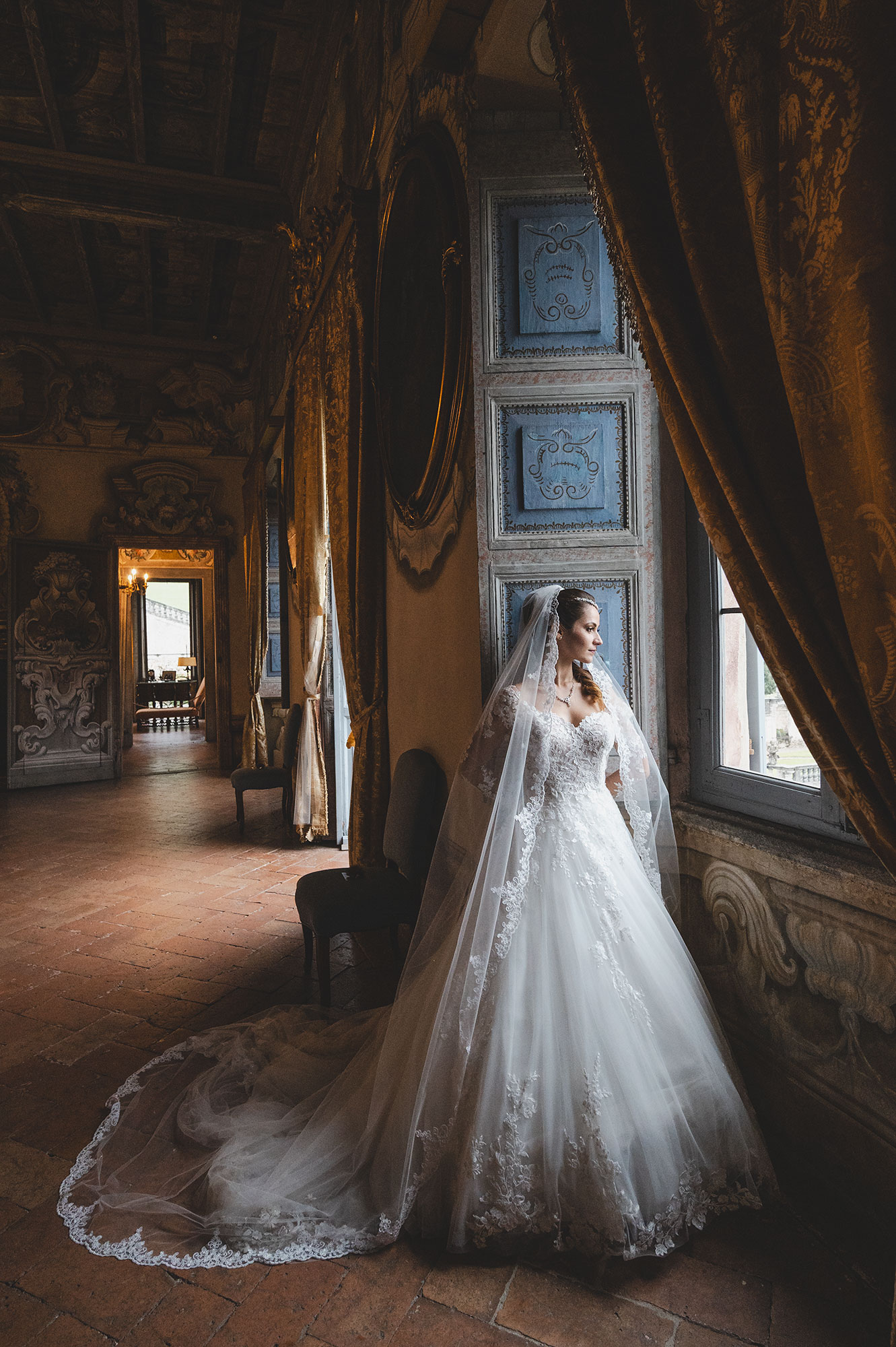 ritratto sposa elegante