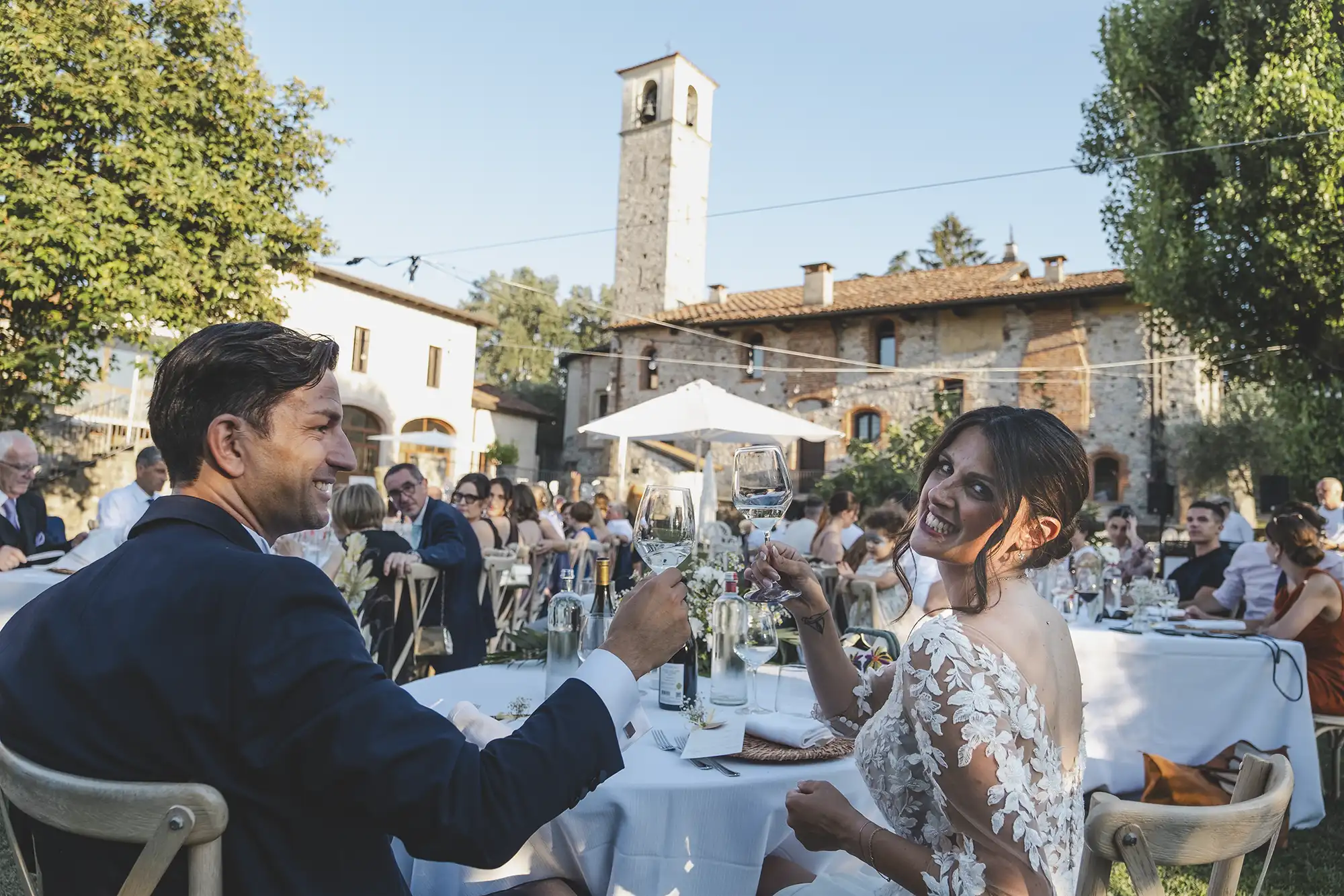 festa di matrimonio alle Cascine a Brunello
